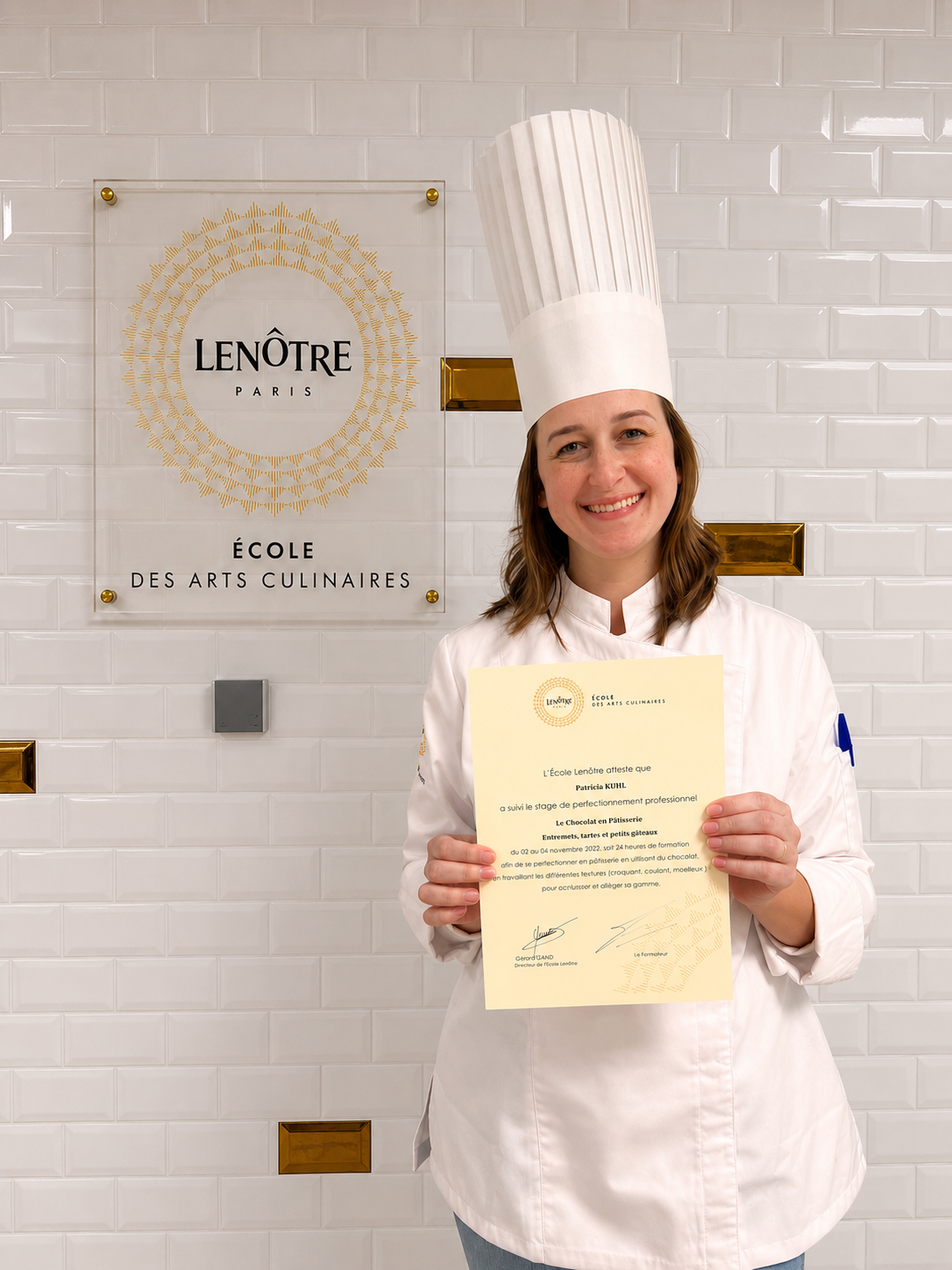 Certificação na École Lenôtre em Paris